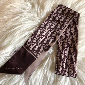 Dior Headband Scarf Oblique Mitzah Scarf